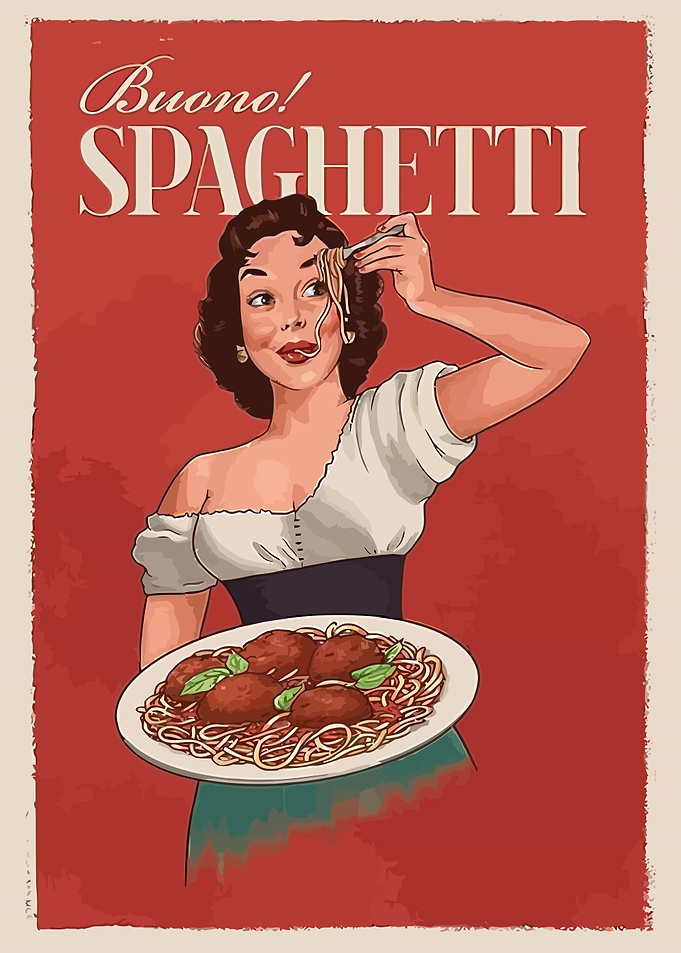 Spaghetti Poster