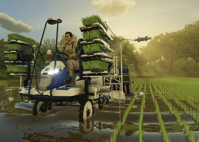 Rice Planting Machine