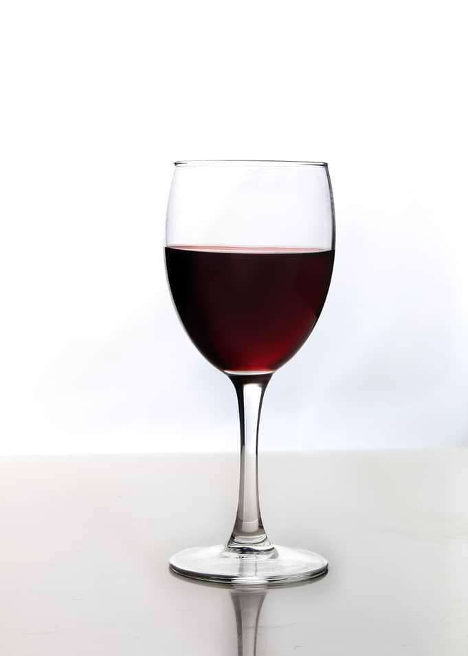 Glass of Red Wine