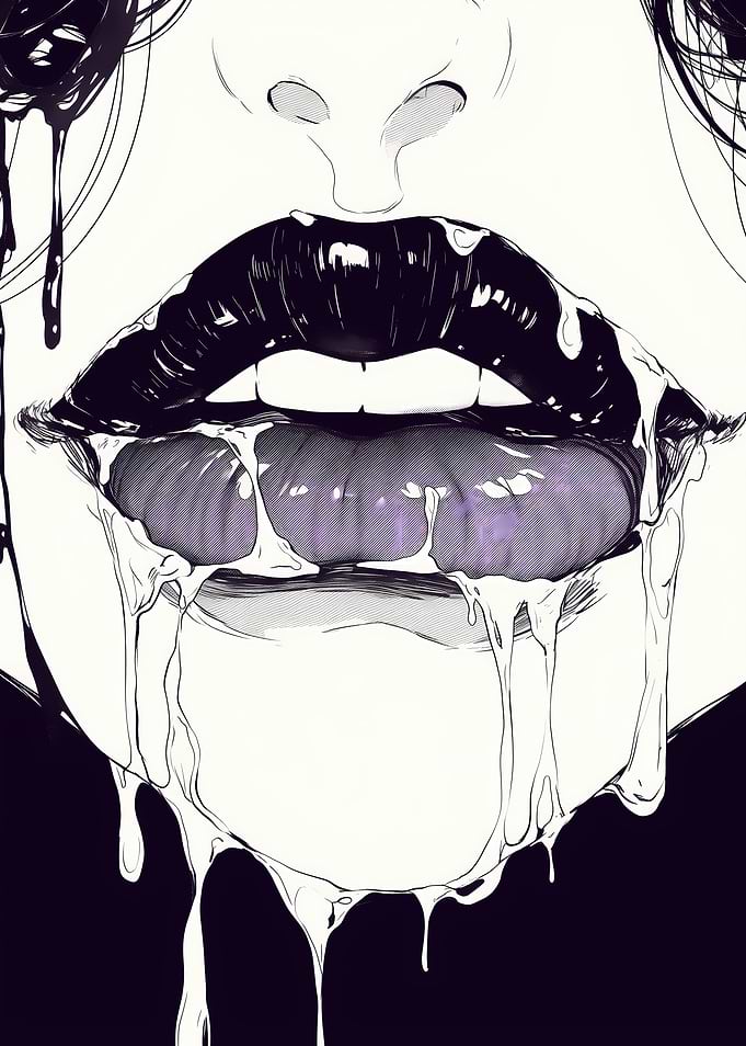 Dripping Lips