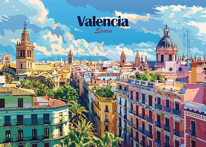 Valencia Cityscape
