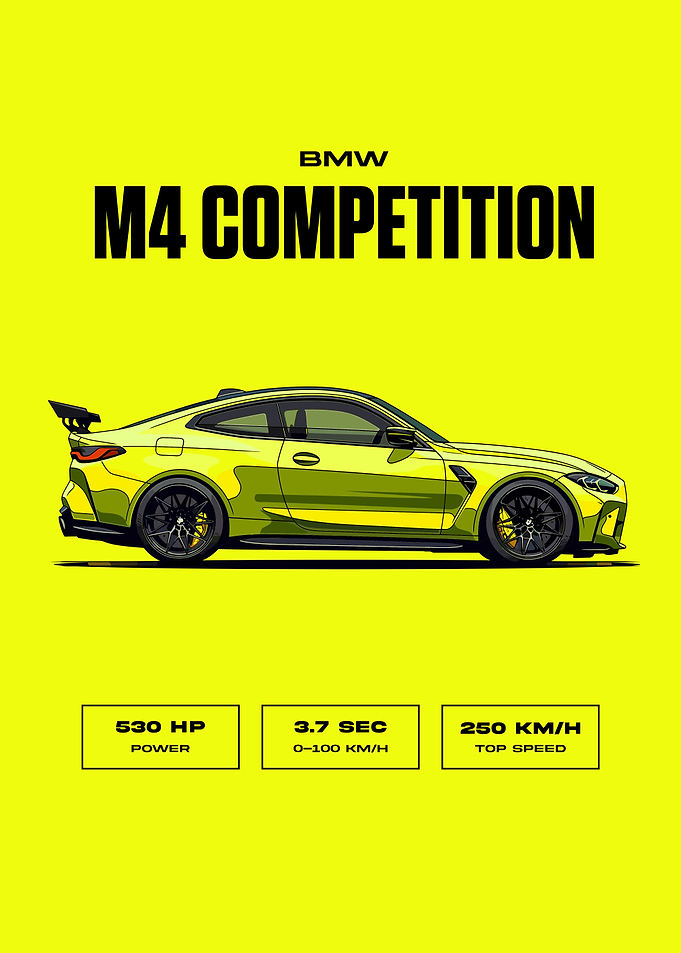 M4 Competition Vector Art