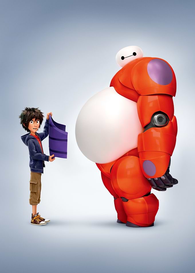 Baymax and Hiro