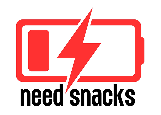 Low Battery Need Snacks