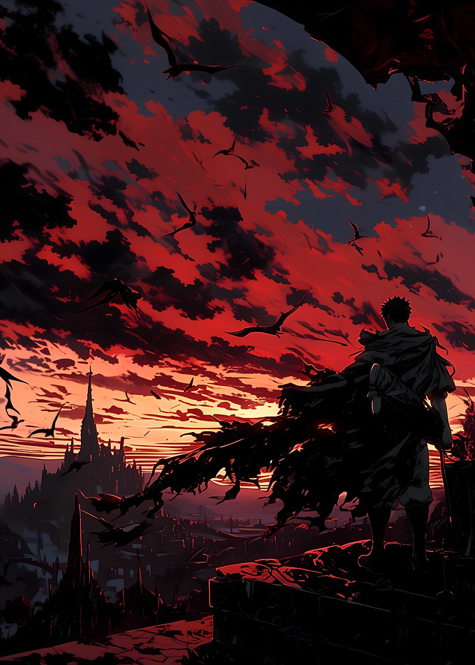 Dark Fantasy Cityscape