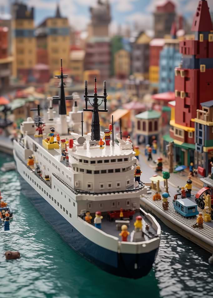 Lego City Ship