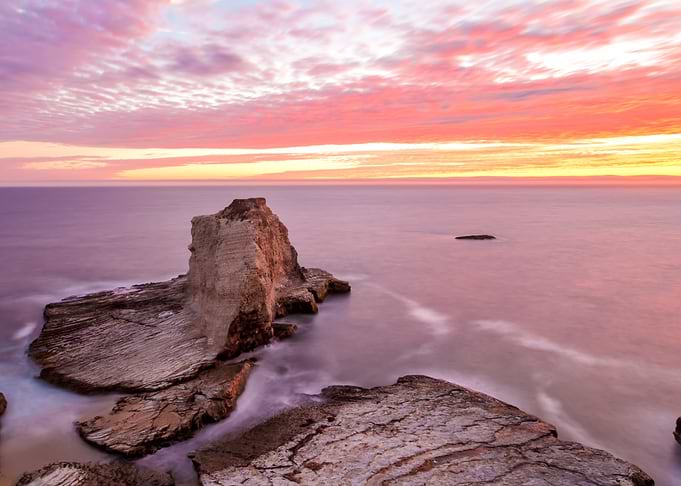 Sunset Coastline