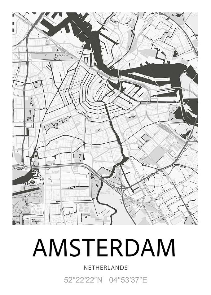Amsterdam City Map