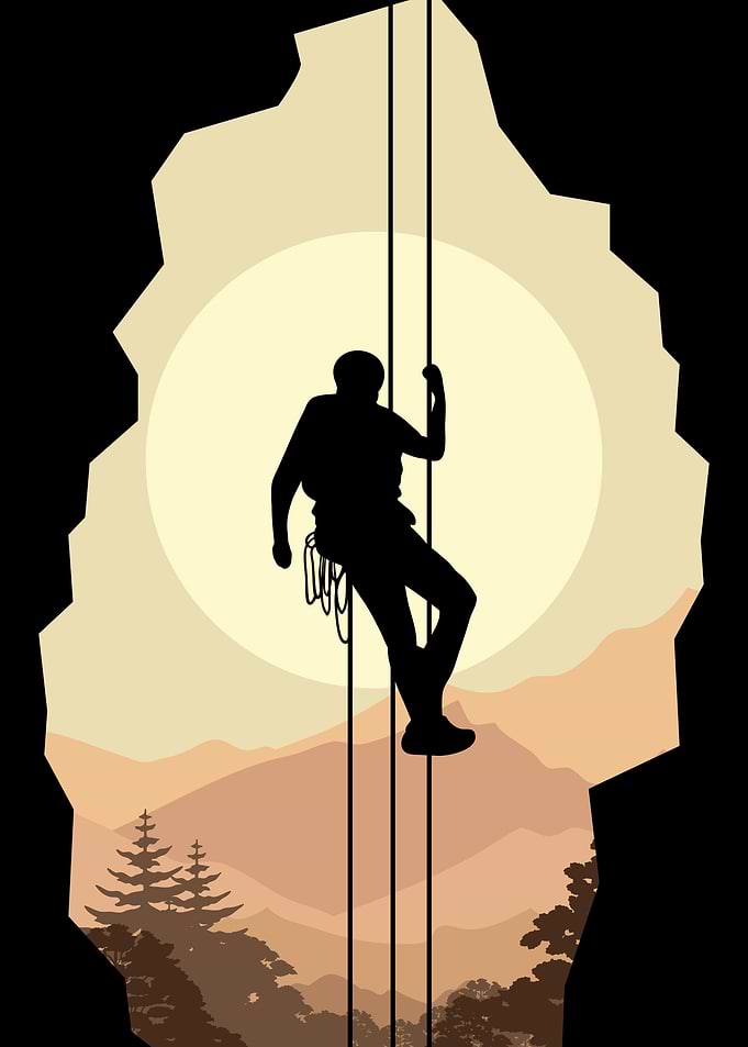 Rock Climbing Thrill