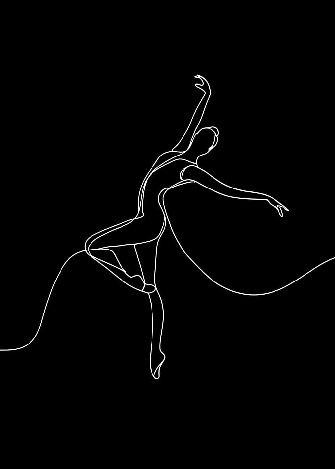 Single Line Ballerina