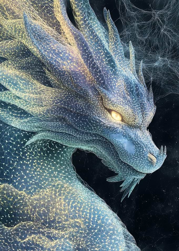 Digital Dragon Art