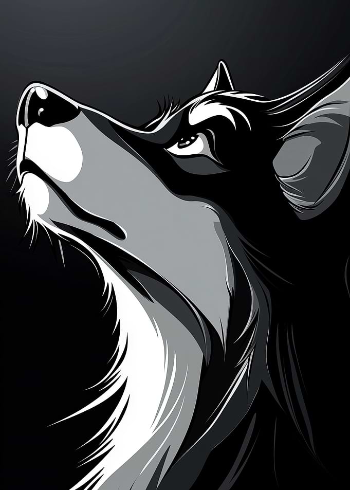 Wolf Portrait