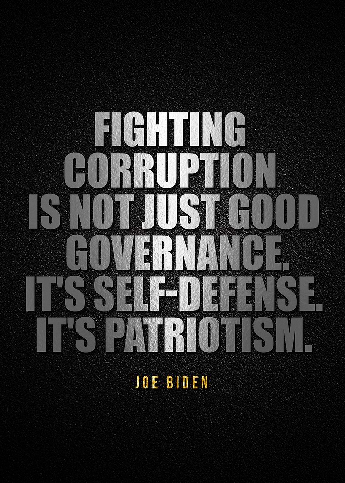 Fighting Corruption Quote