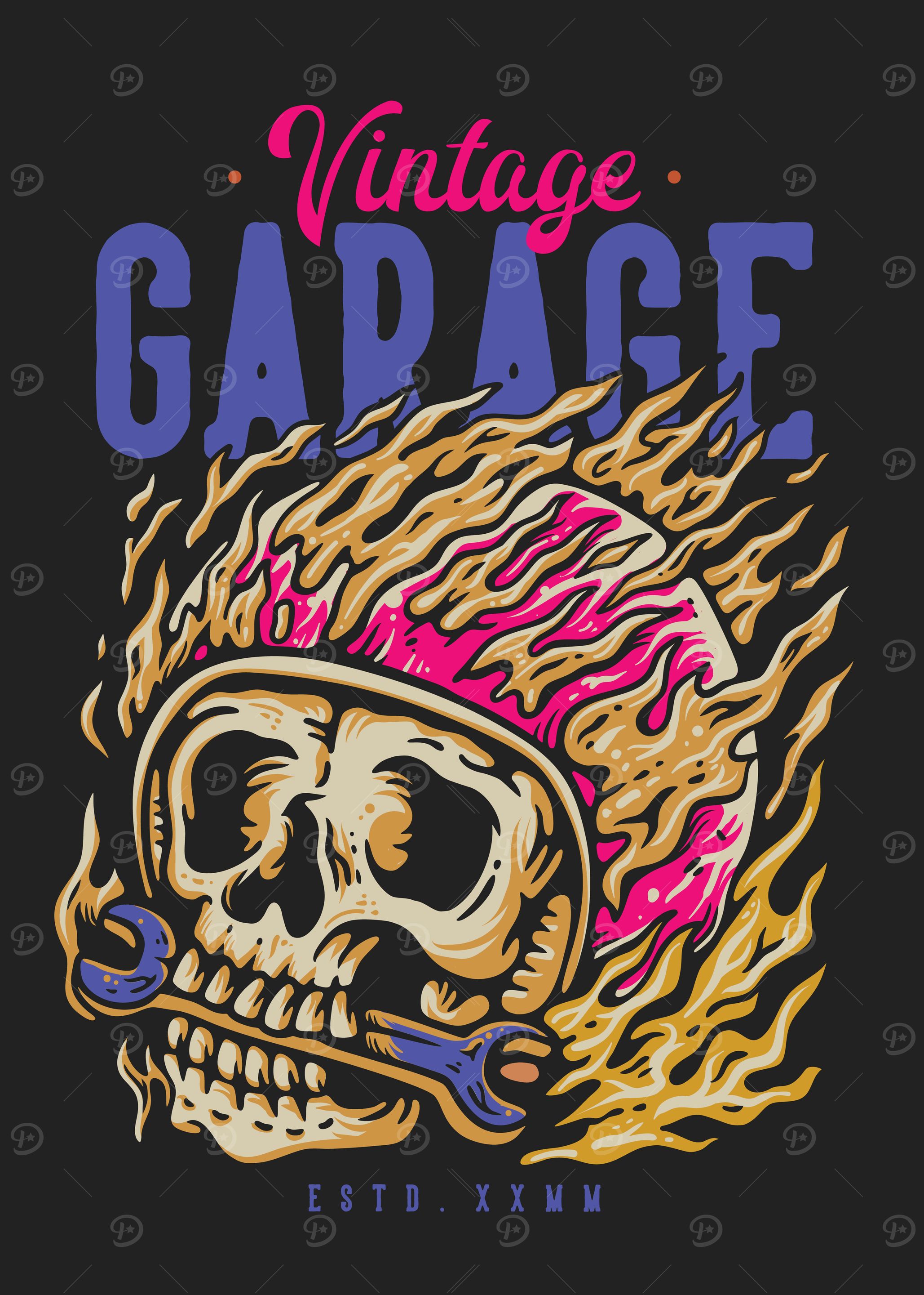 Vintage garage Posters Online - Shop Unique Metal Prints, Pictures