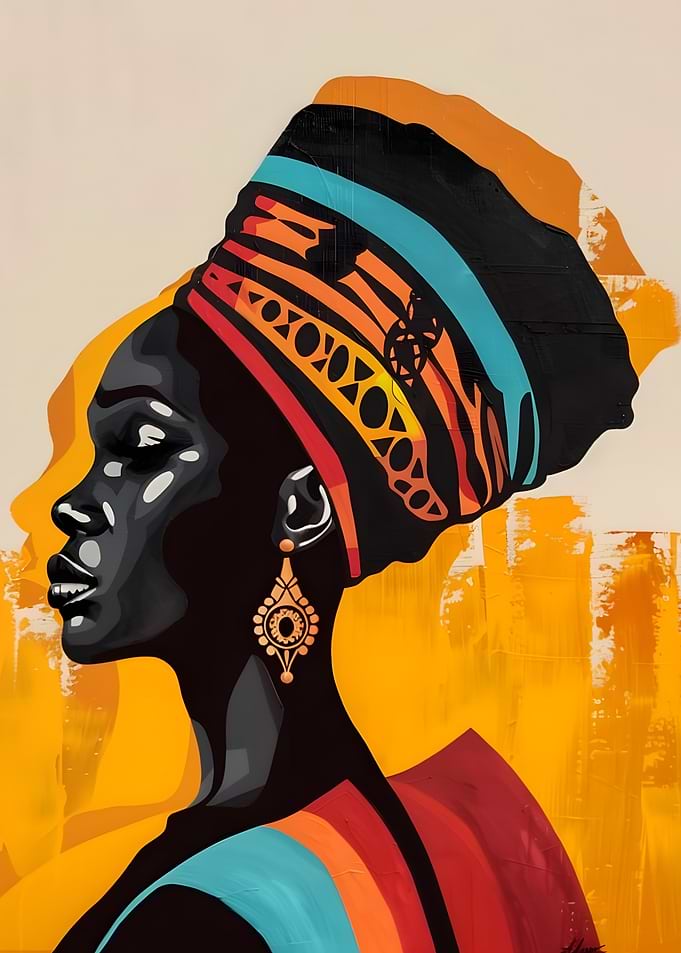 African Woman Portrait