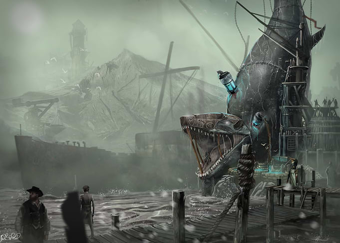 Sea Monster Shipwreck