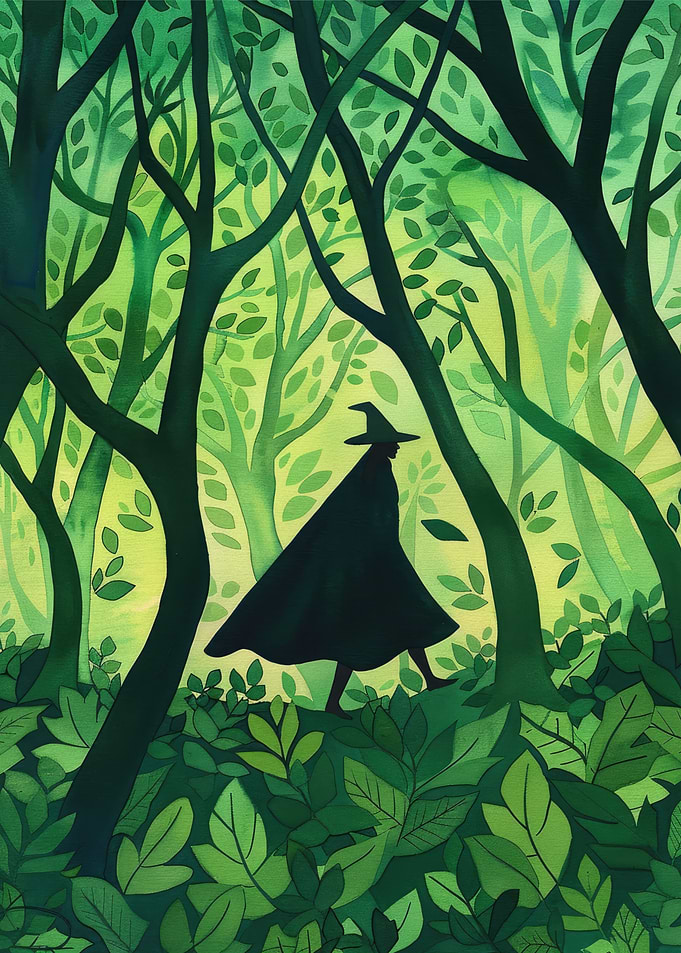 Green Witch of The Enchanted Woods