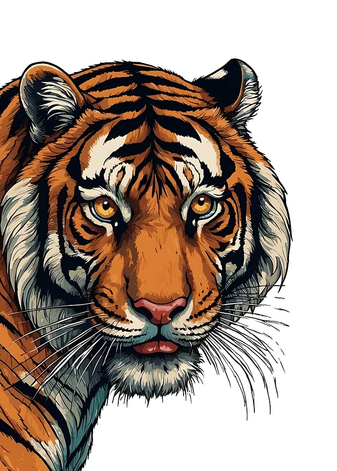 Tiger Portrait