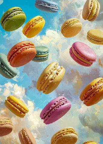 Macarons in the Sky