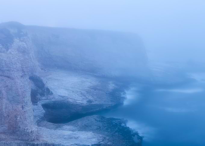 Misty Coastline