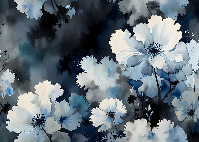 Indigo Petals