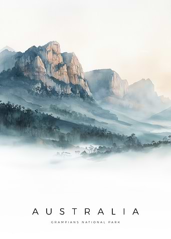 Mystical Peaks of the Grampians
