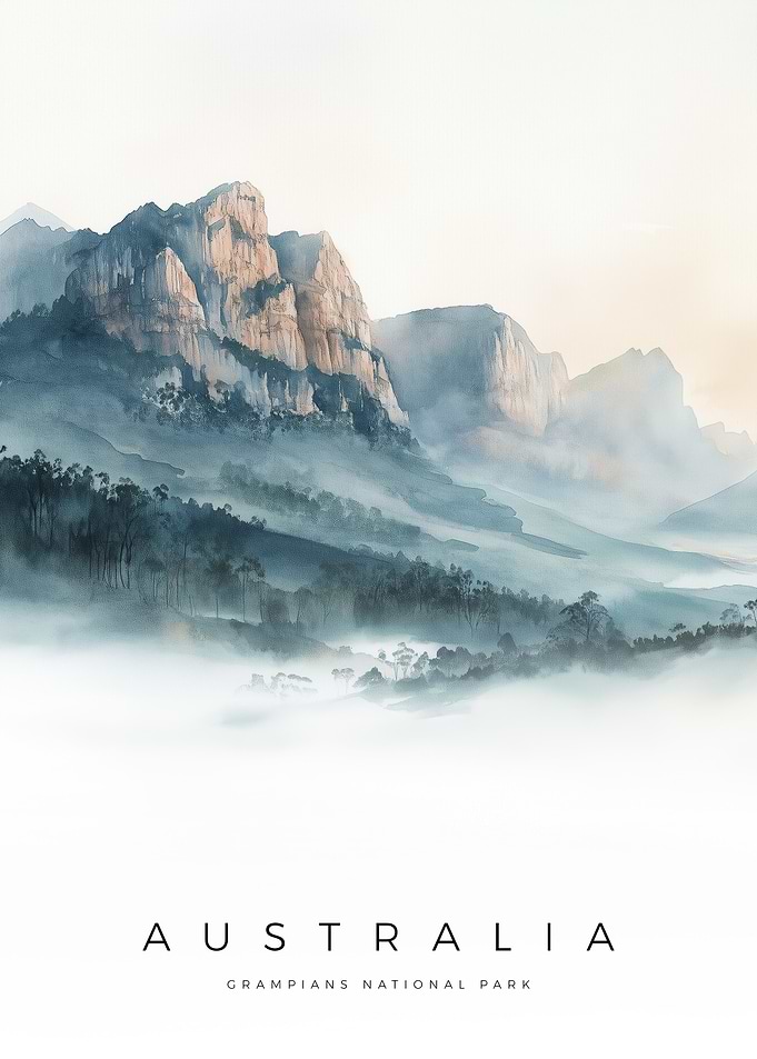 Mystical Peaks of the Grampians
