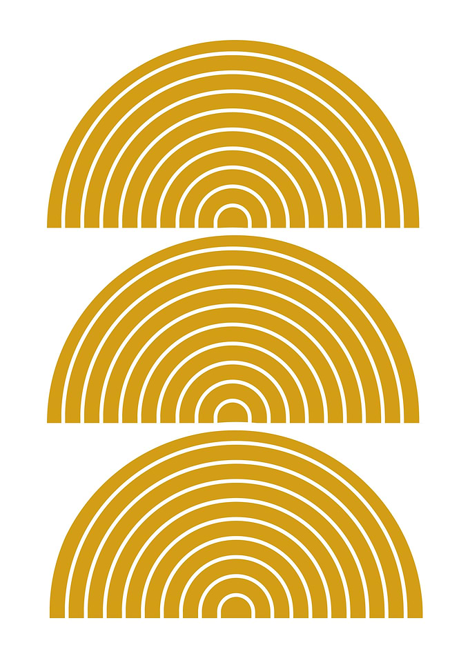 Golden Arches Wall Art
