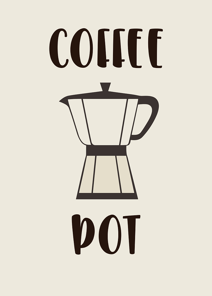 Coffee Pot Poster
