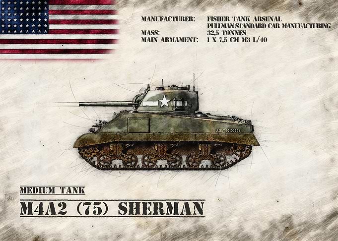 M4A2 Sherman