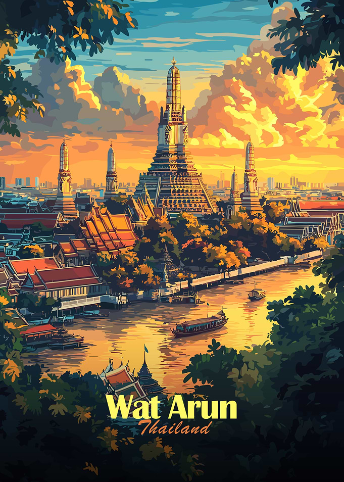 Wat Arun Temple, Thailand