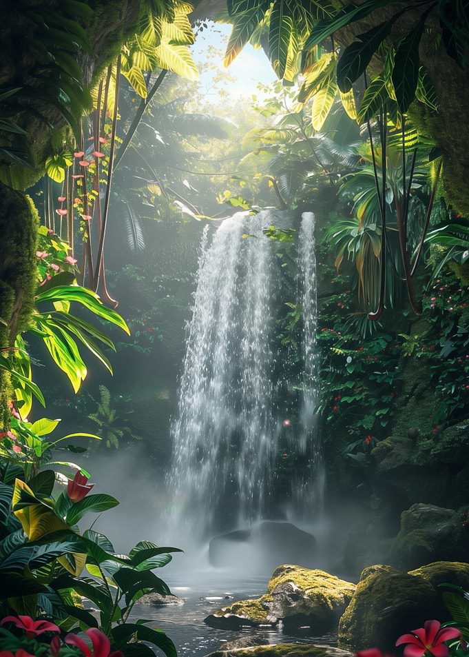 Jungle Waterfall