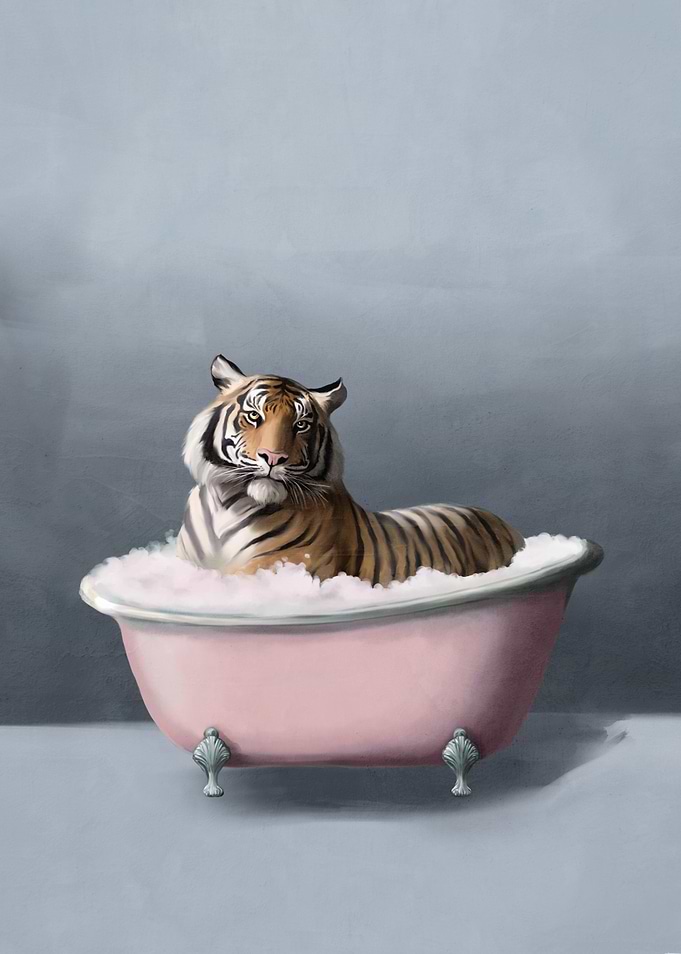 Tiger in a Bathtub