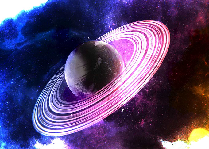 Saturn in Space