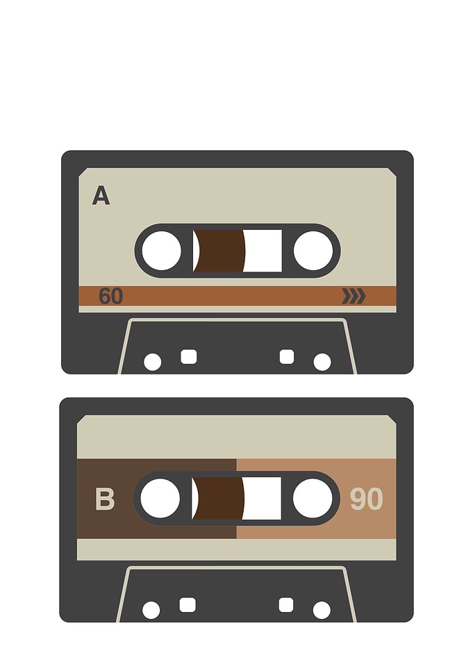 Vintage Audio Cassette Tapes