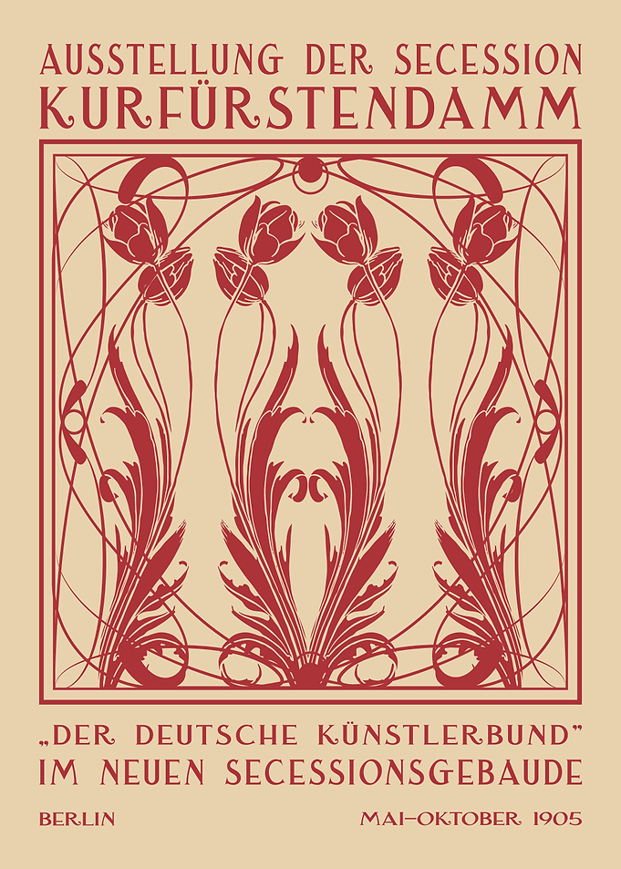 Secession Art Exhibition Poster