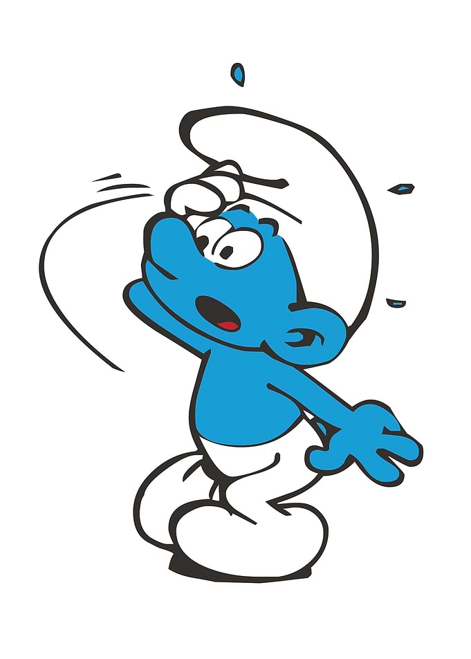 Smurf in Trouble