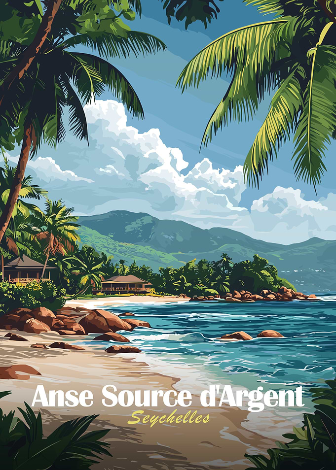 Anse Source d'Argent Beach