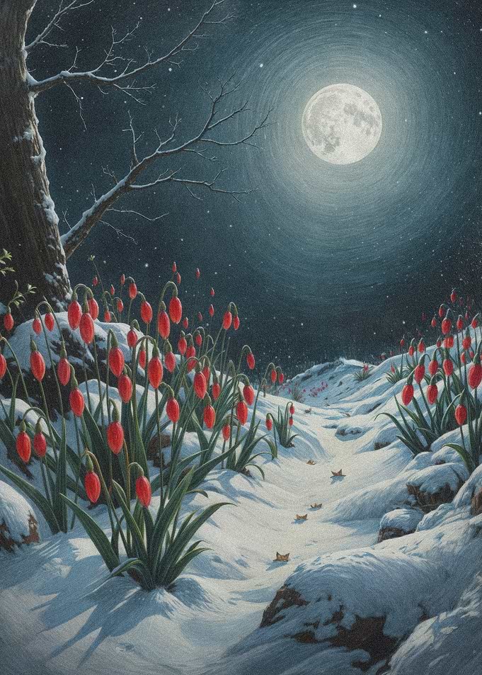 Surreal Winter Landscape
