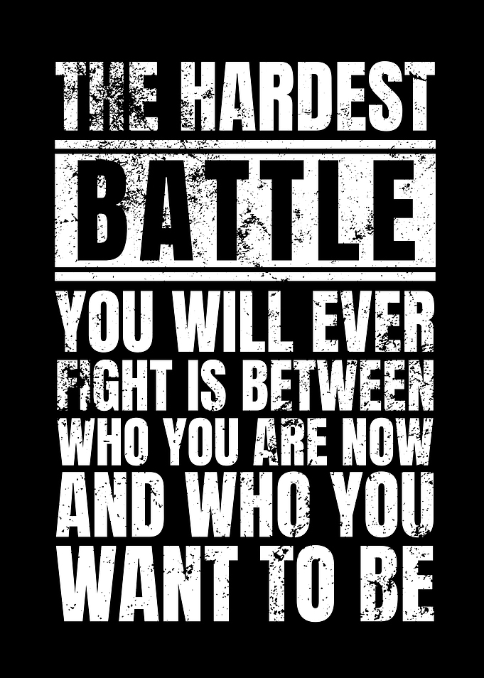 Hardest Battle Quote