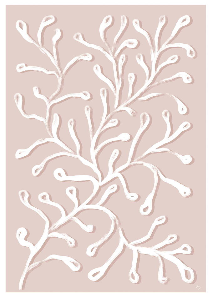 Mocha White Branch