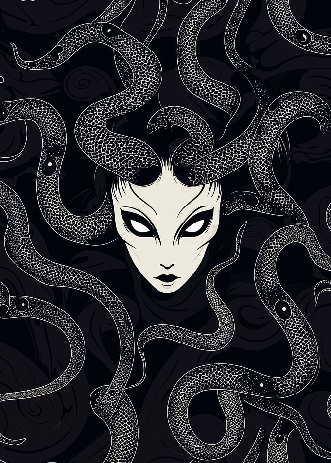 Medusa Portrait