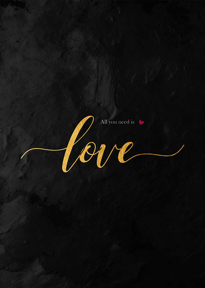 Love Quote Wall Art
