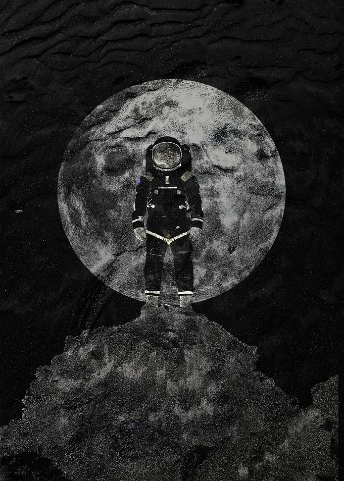 Astronaut on the Moon