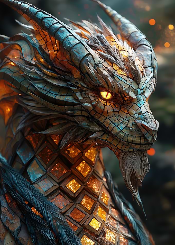 Ancient Cyberwood Dragon