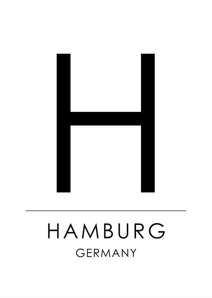 Hamburg City Minimalist Poster