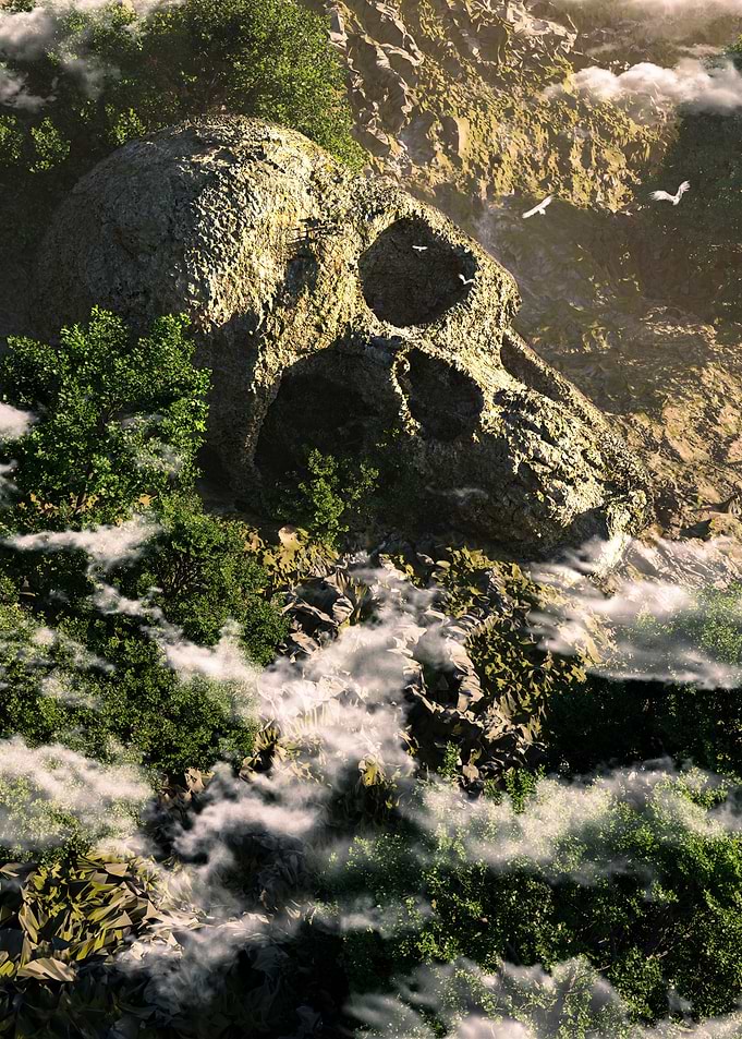 Giant Skull Mountain