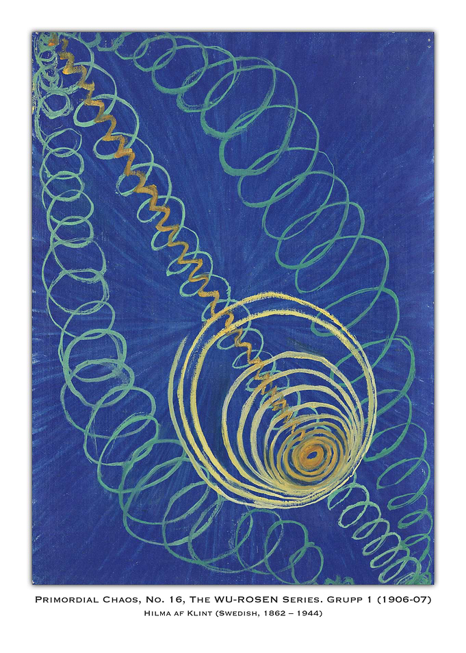 Primordial Chaos Abstract Art