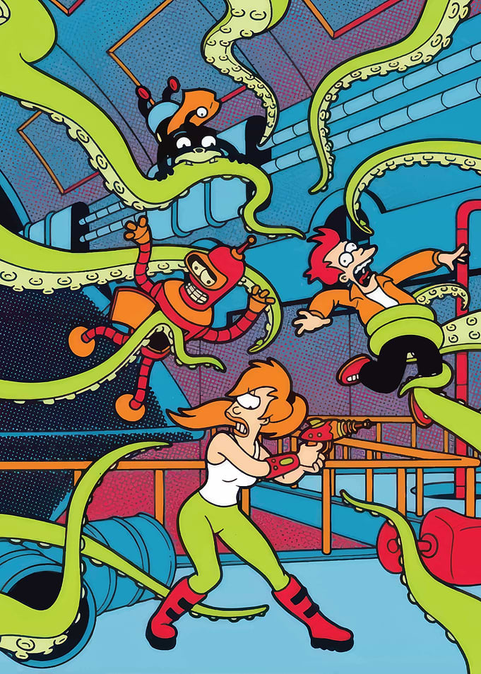 Futurama Comic Cover