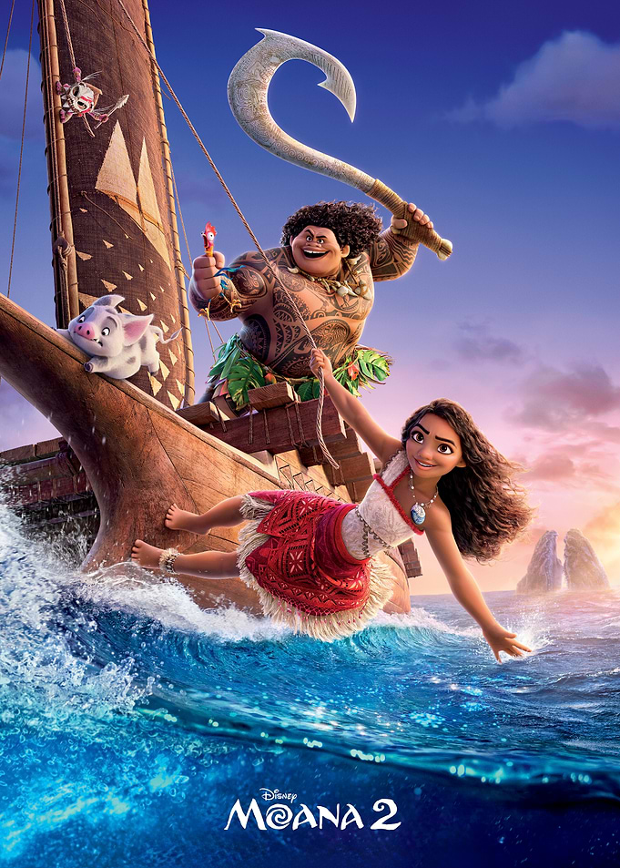 Moana and Maui